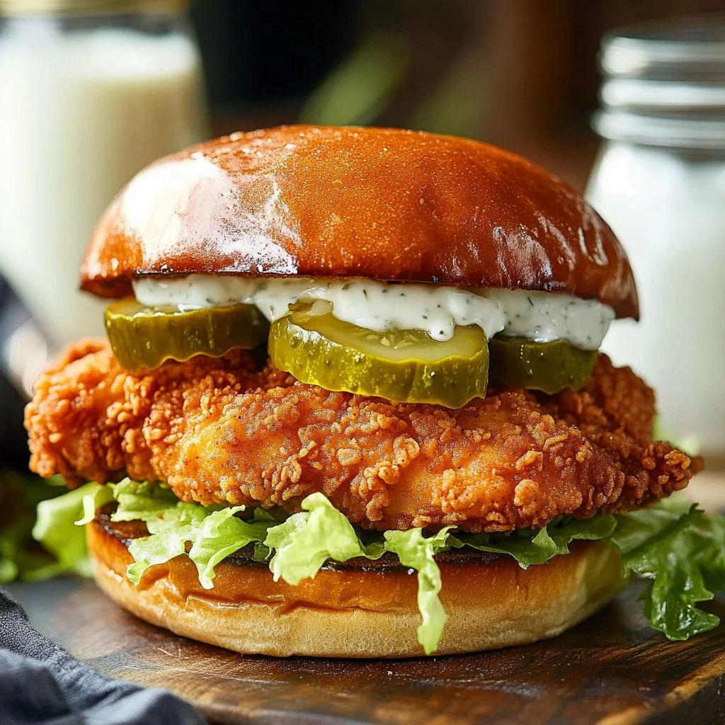 Crispy Dill Chicken Sandwich