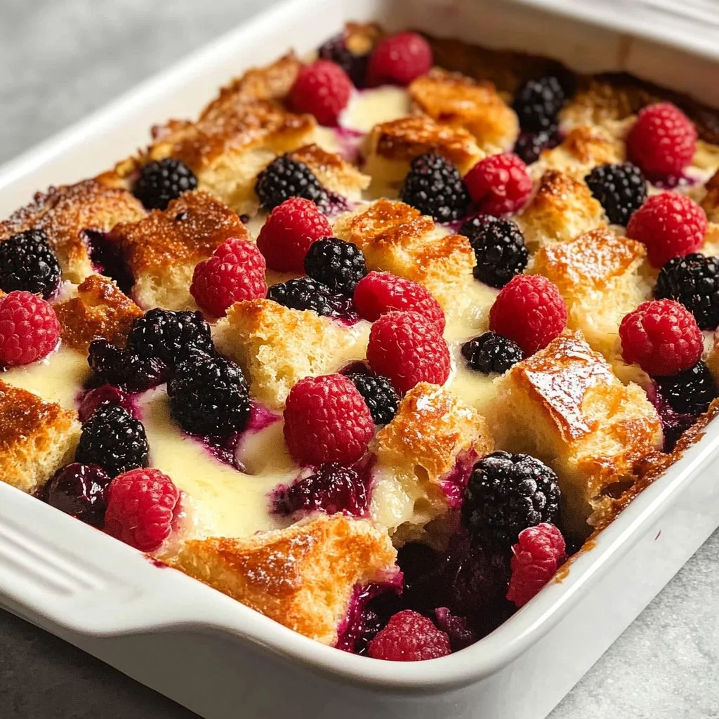 Croissant Breakfast Casserole