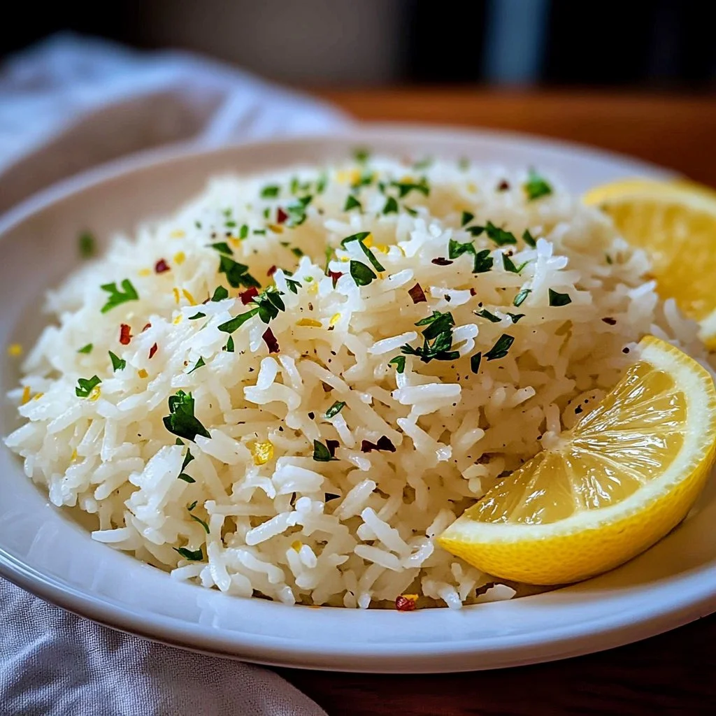 Easy Greek Lemon Rice