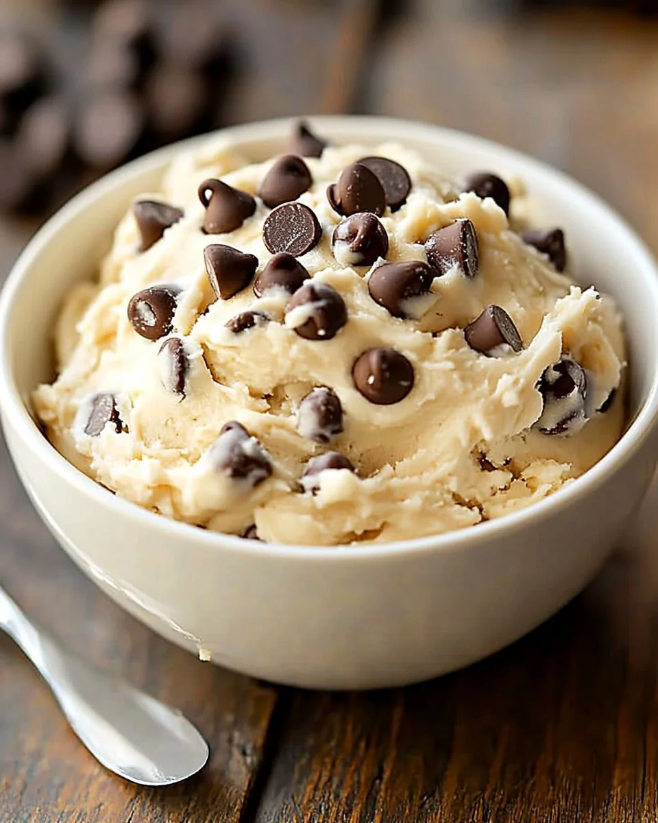 Greek Yogurt Cookie Dough – A Healthy No-Bake Treat