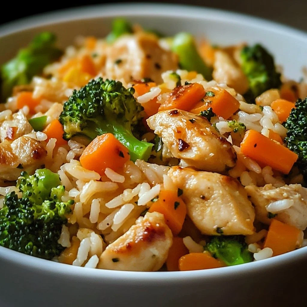 Healthy Chicken and Rice Casserole