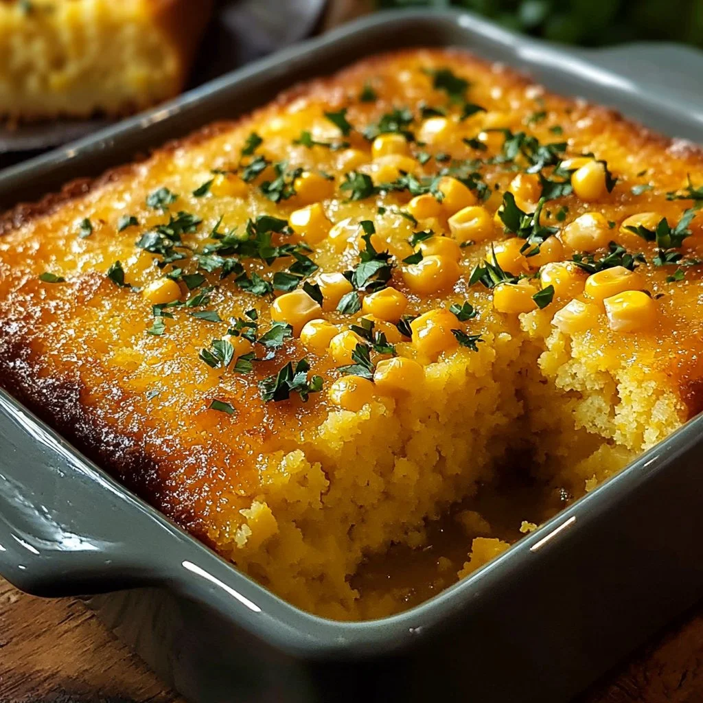 Honey-Glazed Corn Casserole