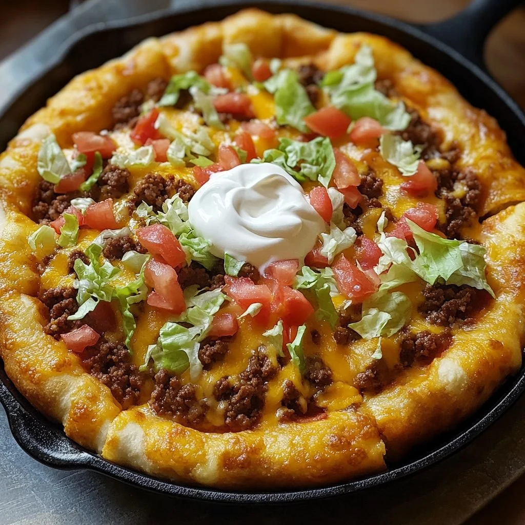 Pillsbury Crescent Roll Taco Bake