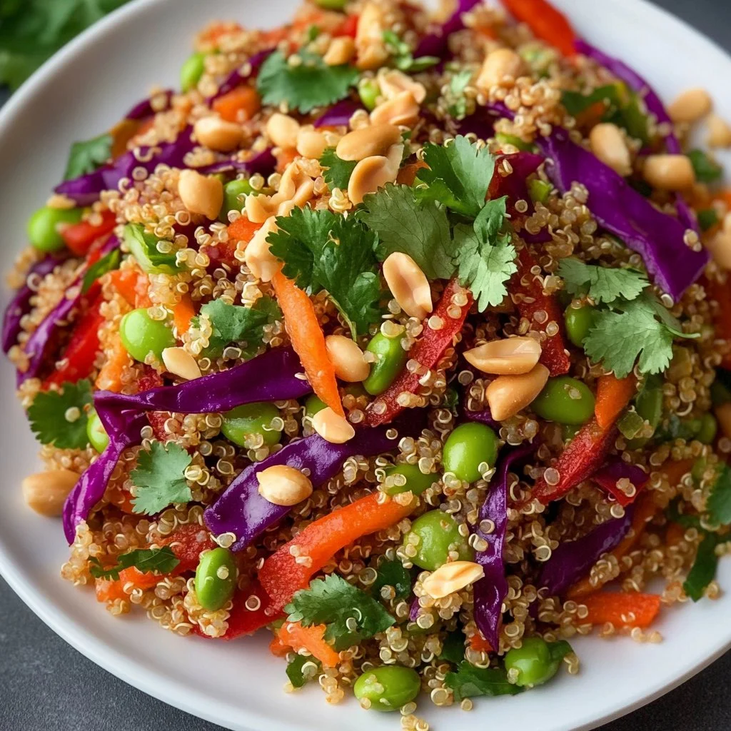Thai Quinoa Crunch Salad