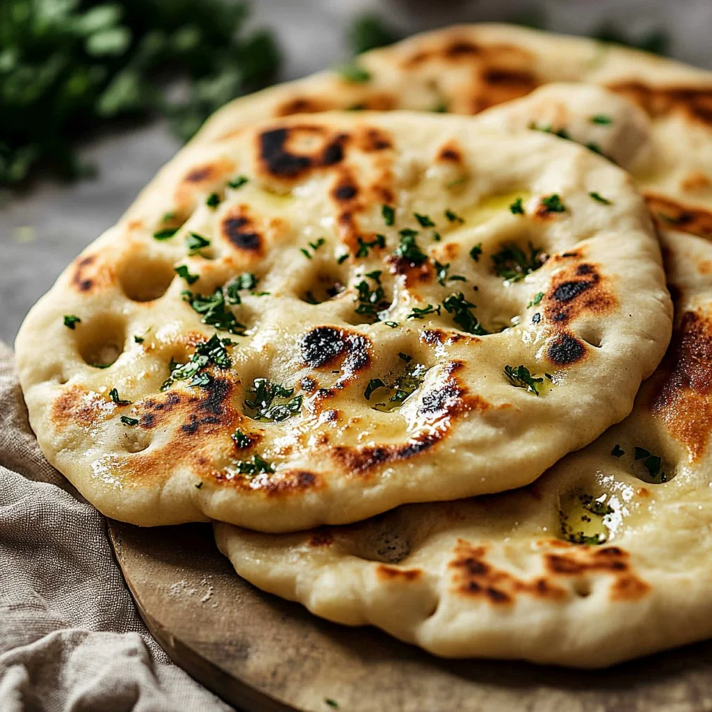 The Best Easy Garlic Naan Bread